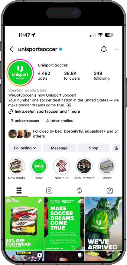 Unisport Soccer