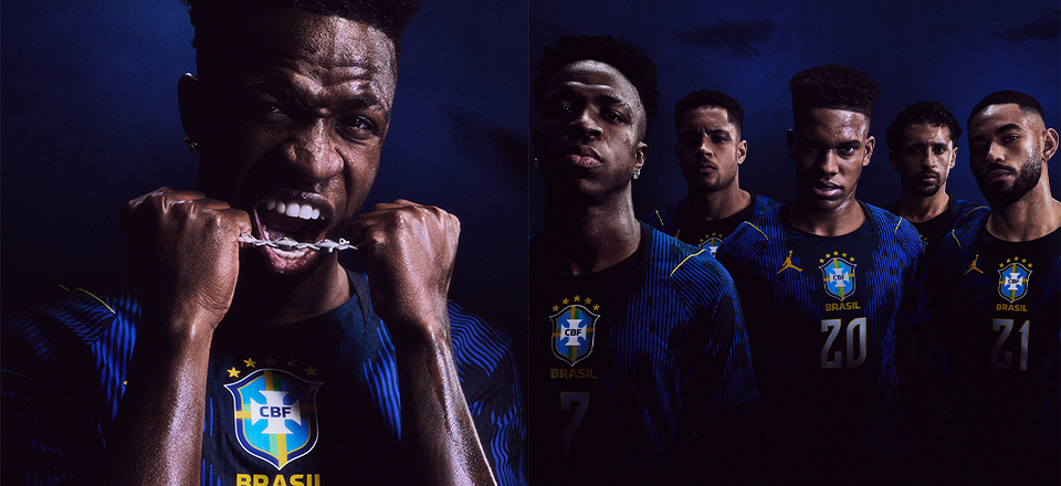 Jordan x Brazil Away Kit