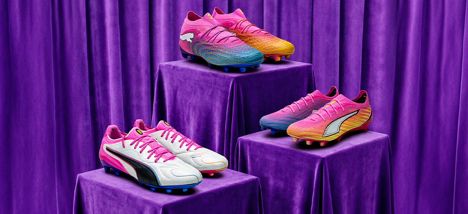PUMA Showtime Pack Brings Back Football's Most Iconic Mismatched Boots