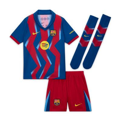 Nike FC Barcelona 2025-26 Toddler Forth Kit