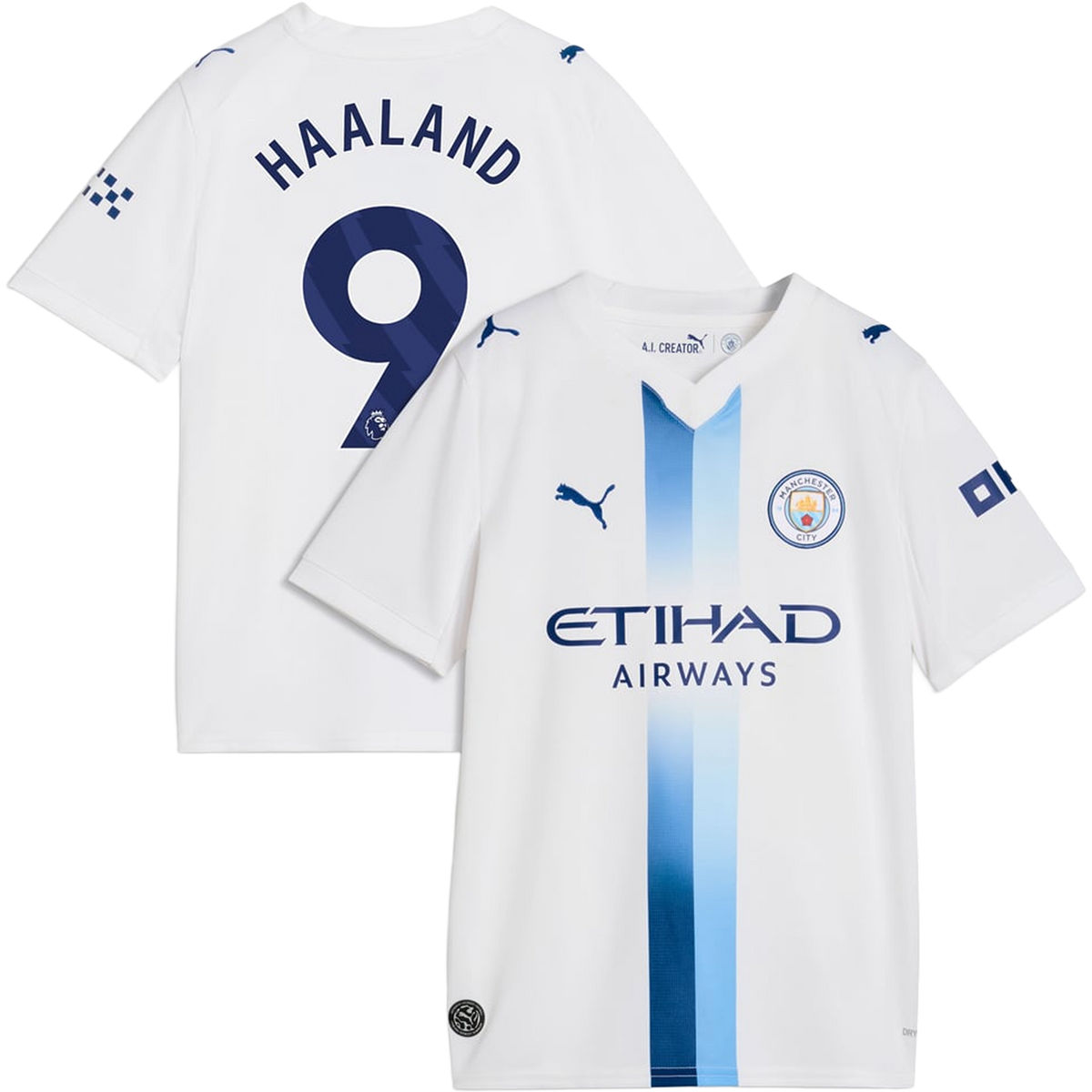 Puma Manchester City 26/27 Youth Haaland 3rd Stadium Jersey