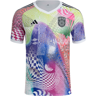 adidas San Diego FC 2025 Men’s Pride Pre Match Top