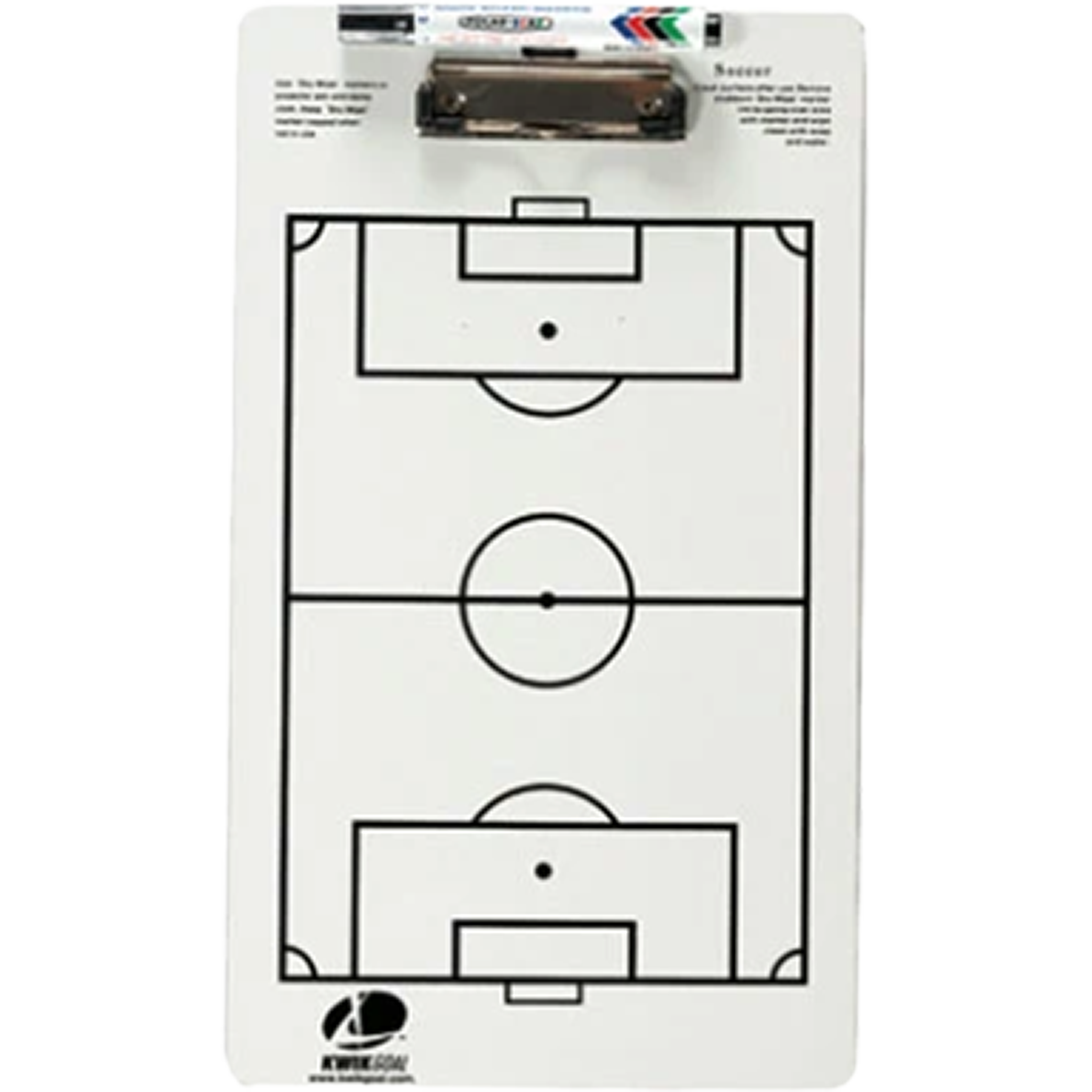 Portapapeles de fútbol Kwik Goal 