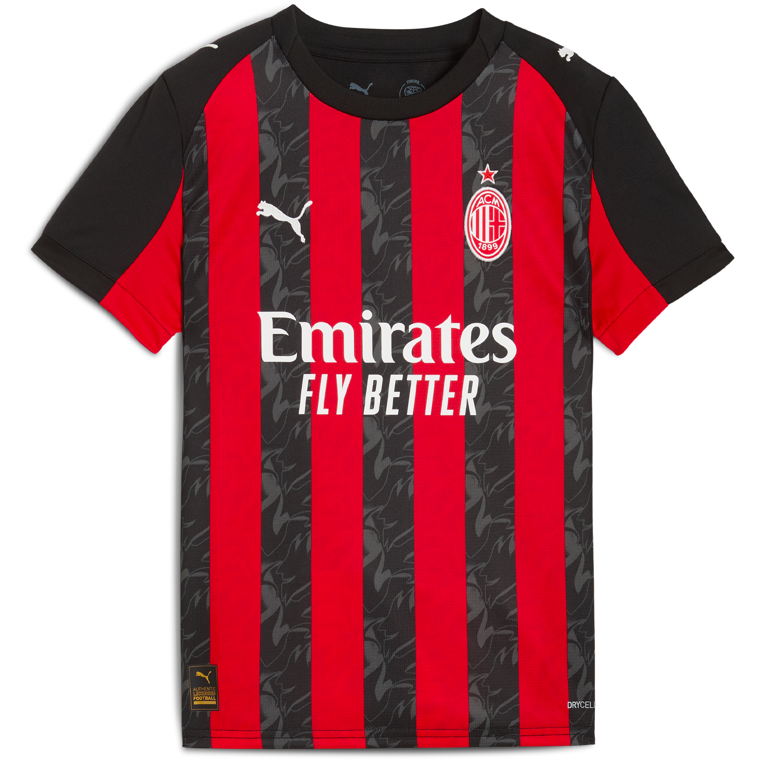 puma Ac Milan 2025 26 Youth Home Stadium Jersey