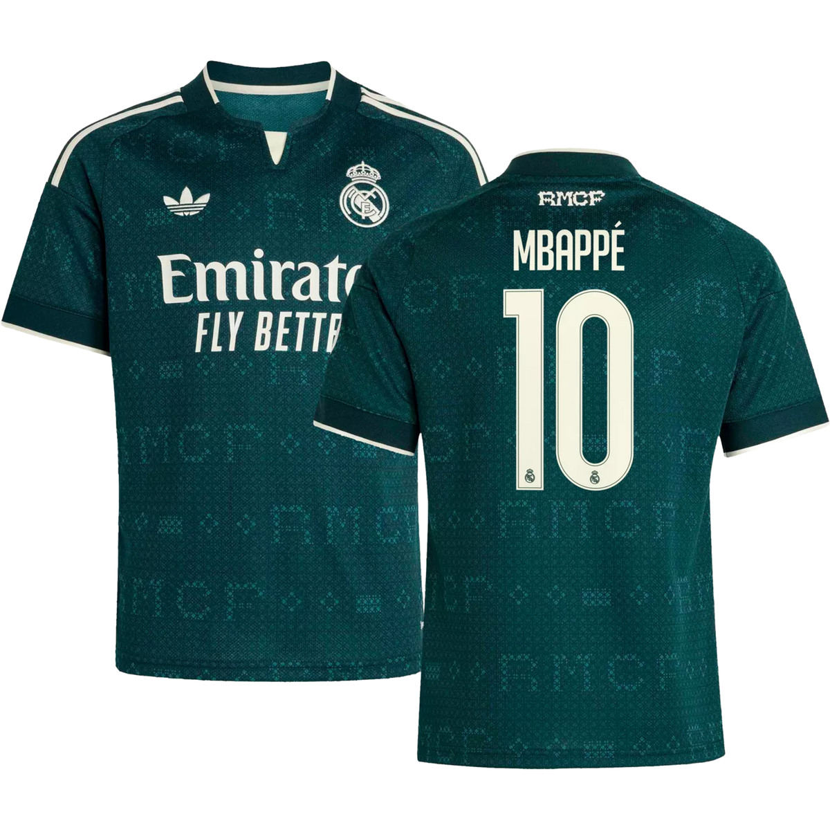 adidas Real Madrid 26/27 Youth Mbappé Away Stadium Jersey