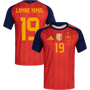 adidas Spain 2026 Men’s Lamine Yamal Home Winners Stadium Jersey