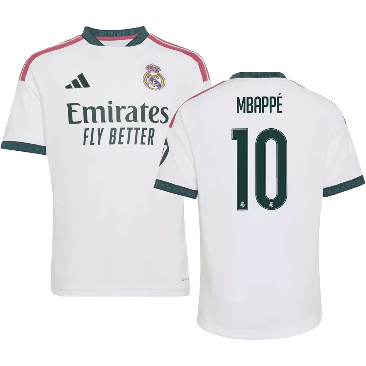 adidas Real Madrid 26/27 Youth Mbappé Home Stadium Jersey