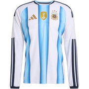 adidas Argentina 2026 Men’s Authentic Home Long Sleeve Jersey