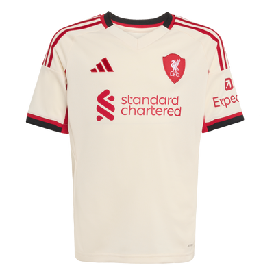 adidas Liverpool FC 2025 26 Youth Away Stadium Jersey