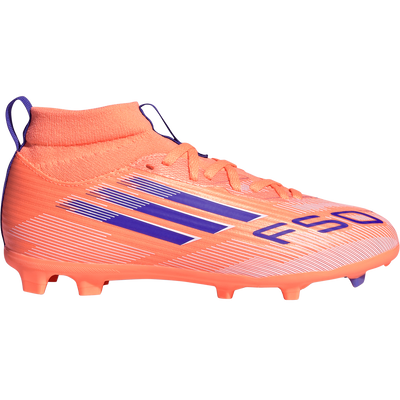 adidas F50 League Mid Youth FG Coral Blaze