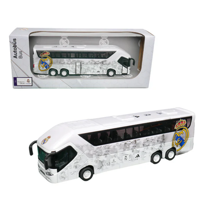 Minix Toy Real Madrid Cf Soccer Tour Bus 1 50 Scale