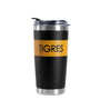 Vaso de línea negra de 20 oz de Norday Tigres