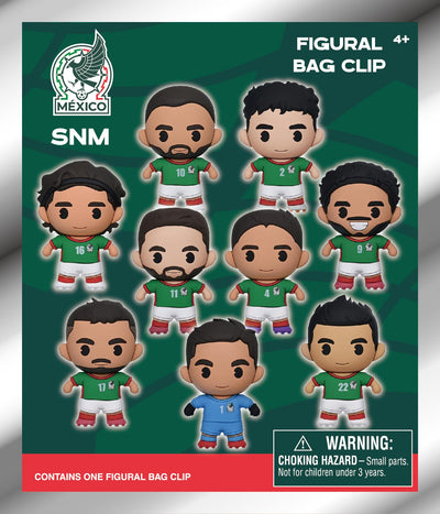 México FMF Selección Nacional Llavero Figura Jugador