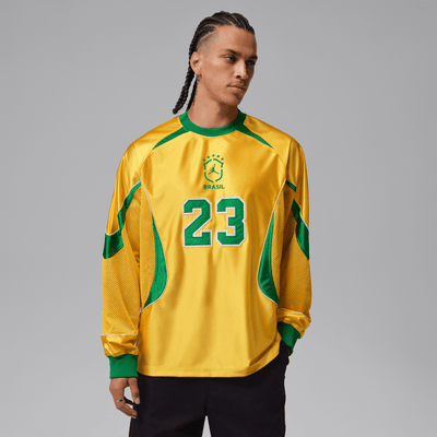 Nike Men's Brazil Jordan Goalkeeper Top
