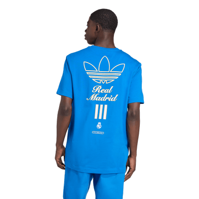 Camiseta adidas Real Madrid de manga corta con gráfico icónico para hombre