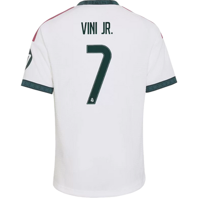 adidas Real Madrid 26/27 Youth Vini Jr. Home Stadium Jersey