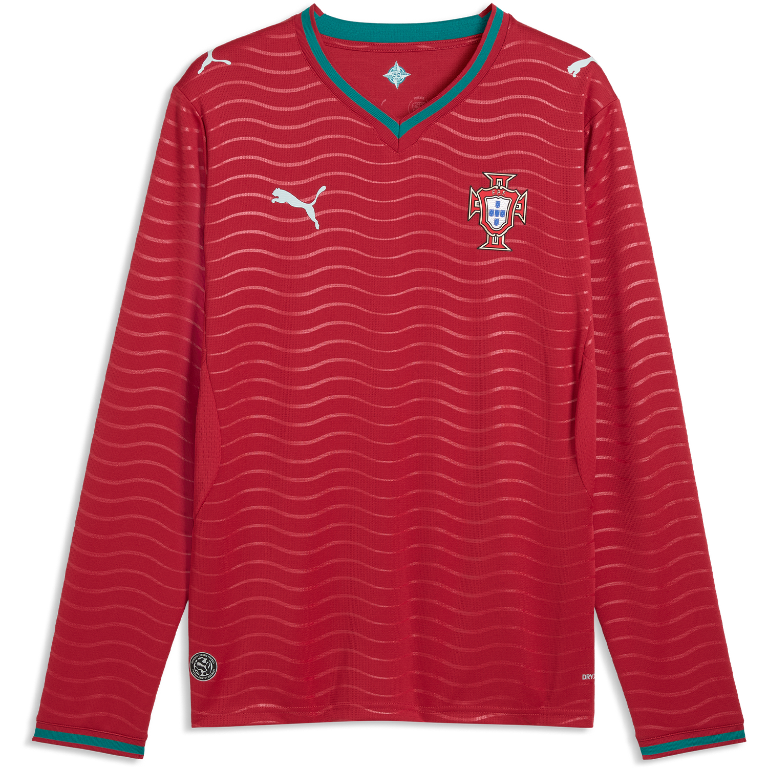 puma Portugal 2026 Men’s Long Sleeve Home Stadium Jersey
