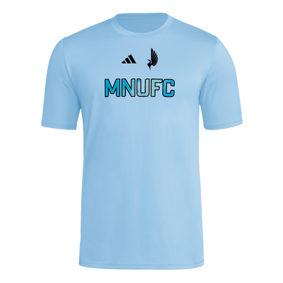 adidas Minnesota United FC Men’s Short Sleeve Pregame Tee