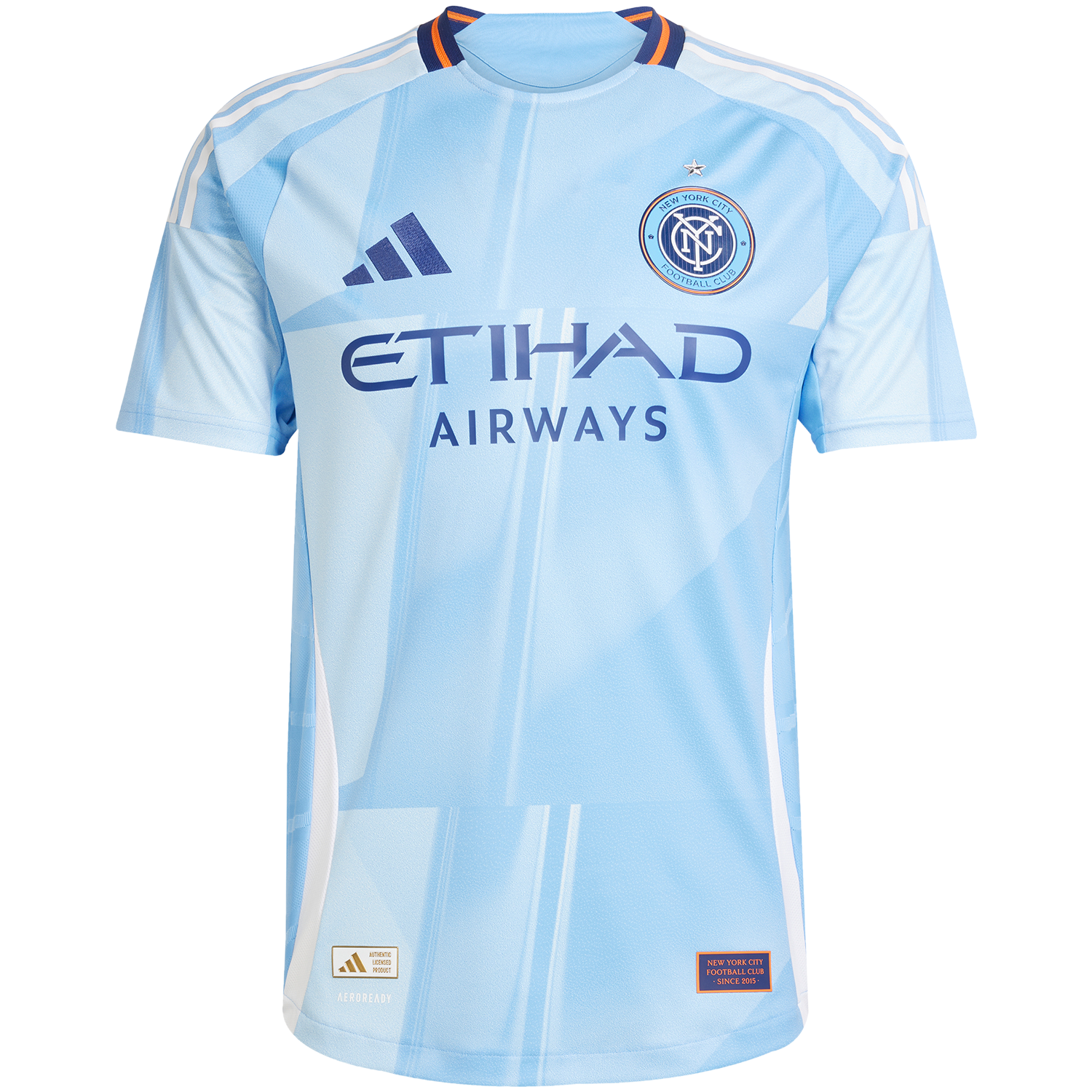 adidas New York City FC 2025 26 Men’s Home Authentic Match Jersey