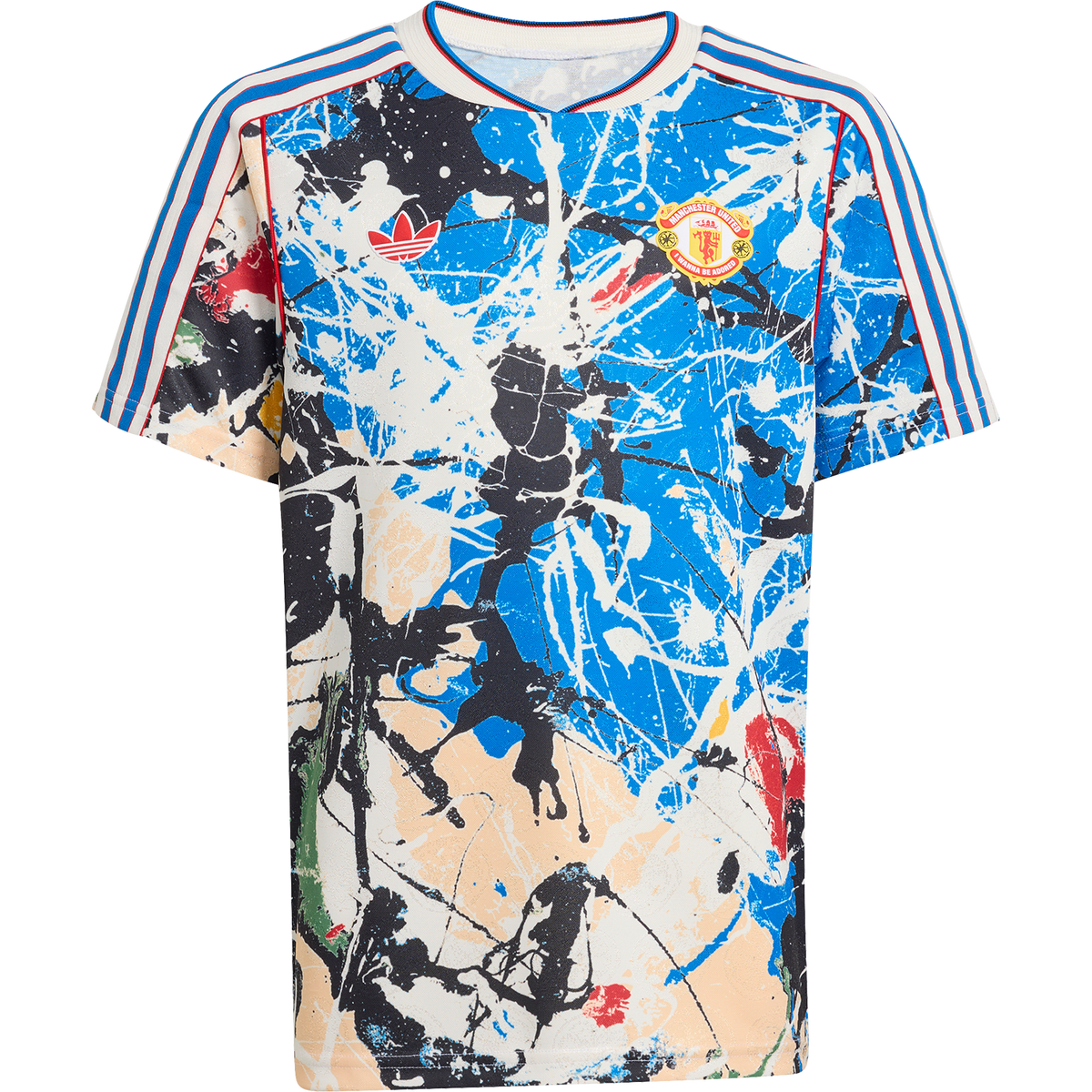 adidas Manchester United x Stone Roses Youth Long Sleeve Jersey