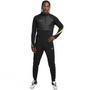 nike Academy Winter Warrior Men’s Therma Fit Half Zip Top Black Volt Reflective Silver