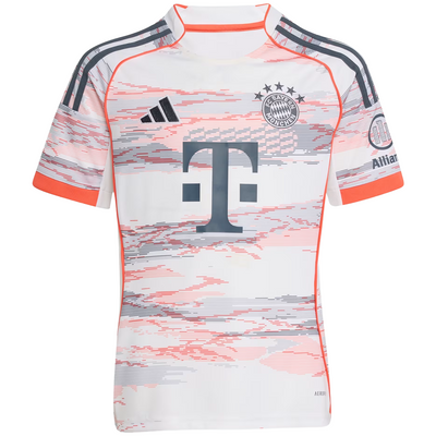 adidas Bayern Munich 2025-26 Youth Away Stadium Jersey