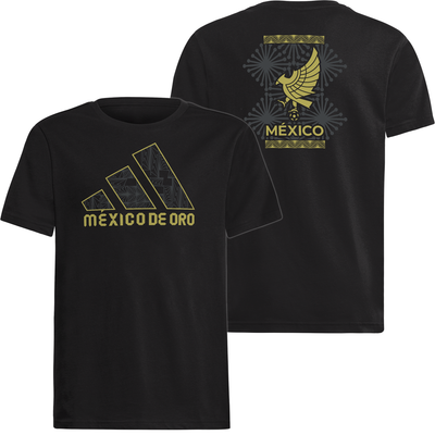 adidas Mexico Youth México de Oro Short Sleeve Tee