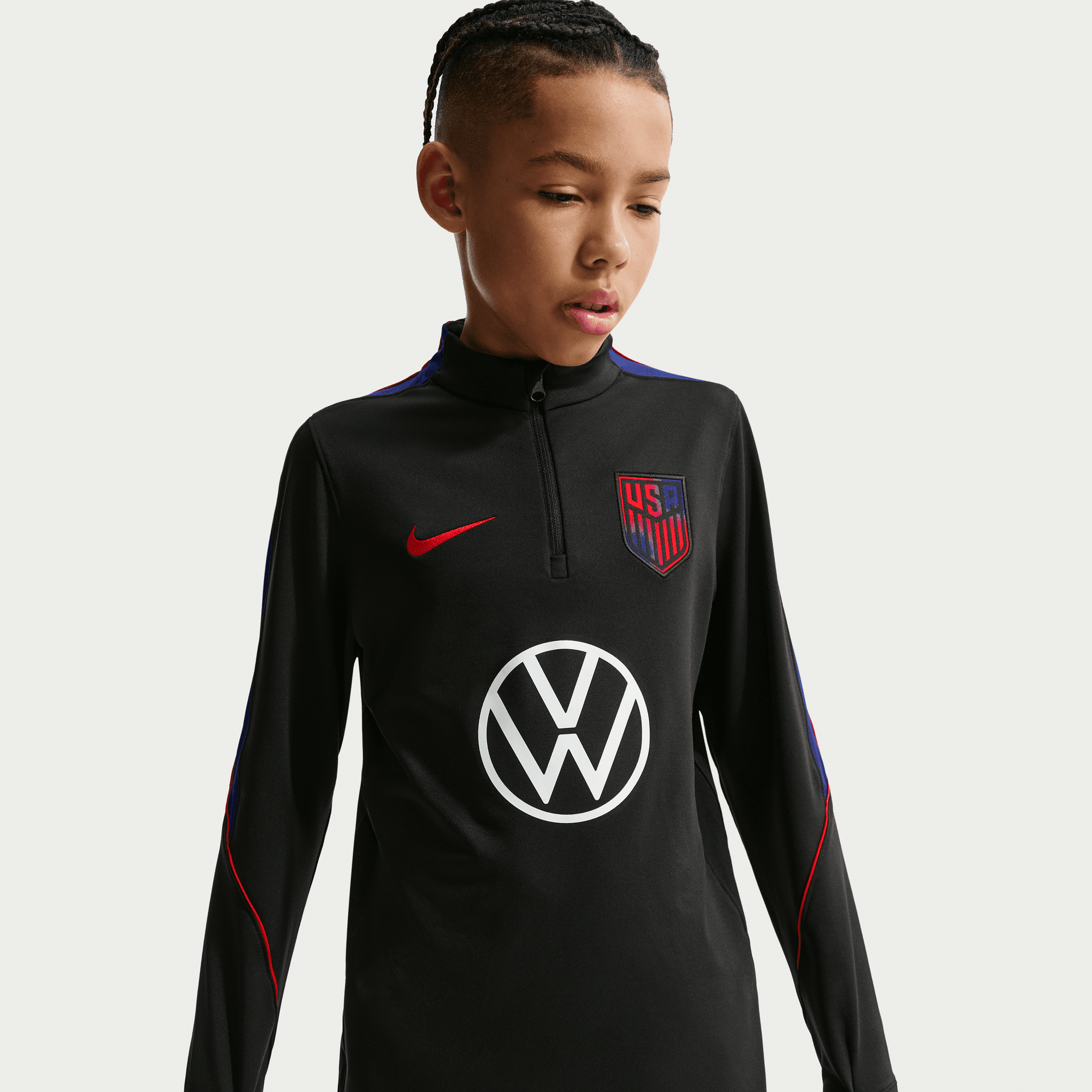 Nike Youth USA Strike Dri-FIT Long Sleeve Drill Top