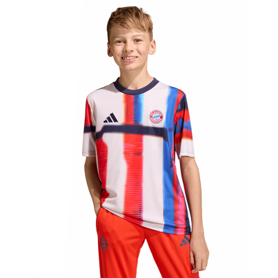 adidas FC Bayern Munich 2026 Youth Pre-Match Jersey