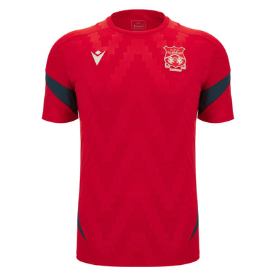 Macron Wrexham Afc 2025 26 Men’s Short Sleeve Training Jersey