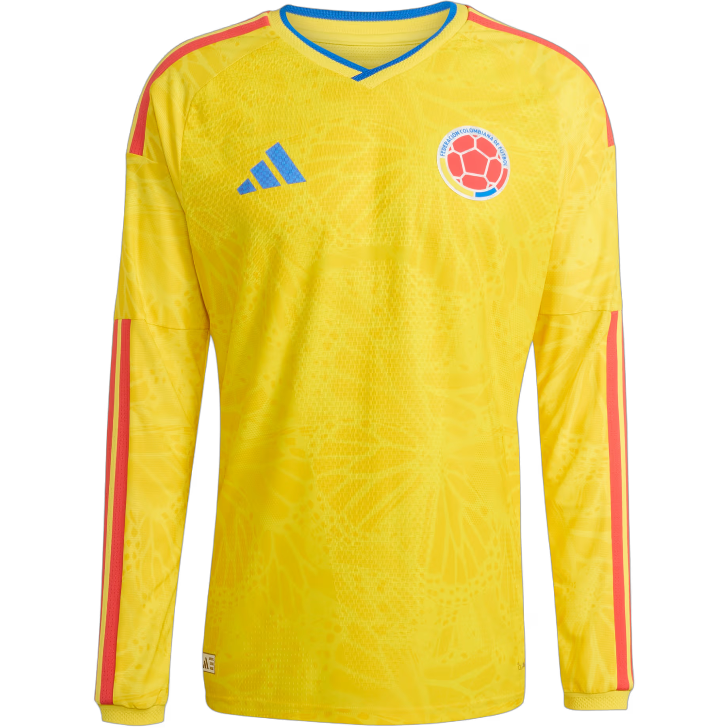 adidas Colombia 2026 Men’s Long Sleeve Home Authentic Match Jersey
