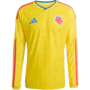 adidas Colombia 2026 Men’s Long Sleeve Home Authentic Match Jersey