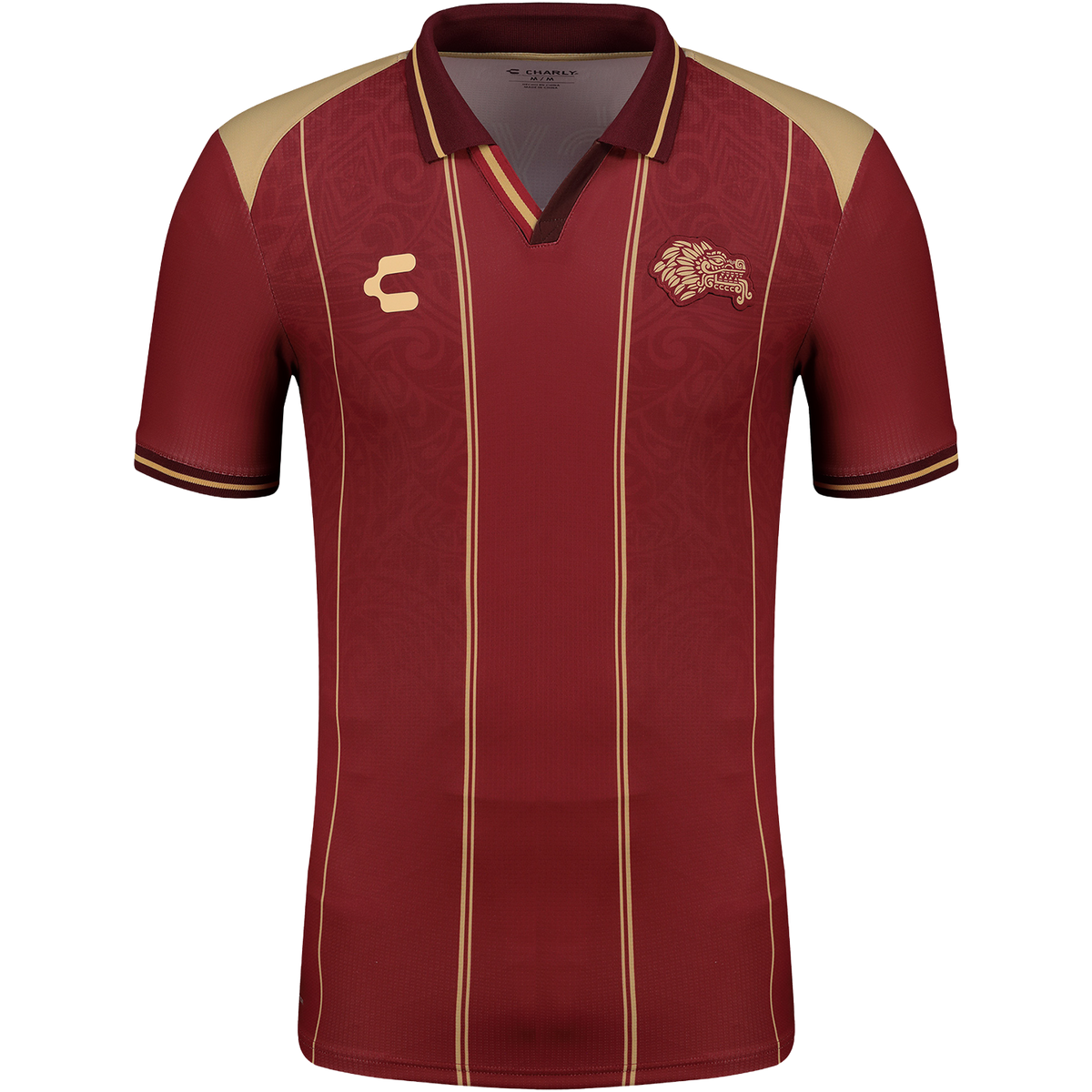 charly Men’s Mexico Heritage Jersey Maroon