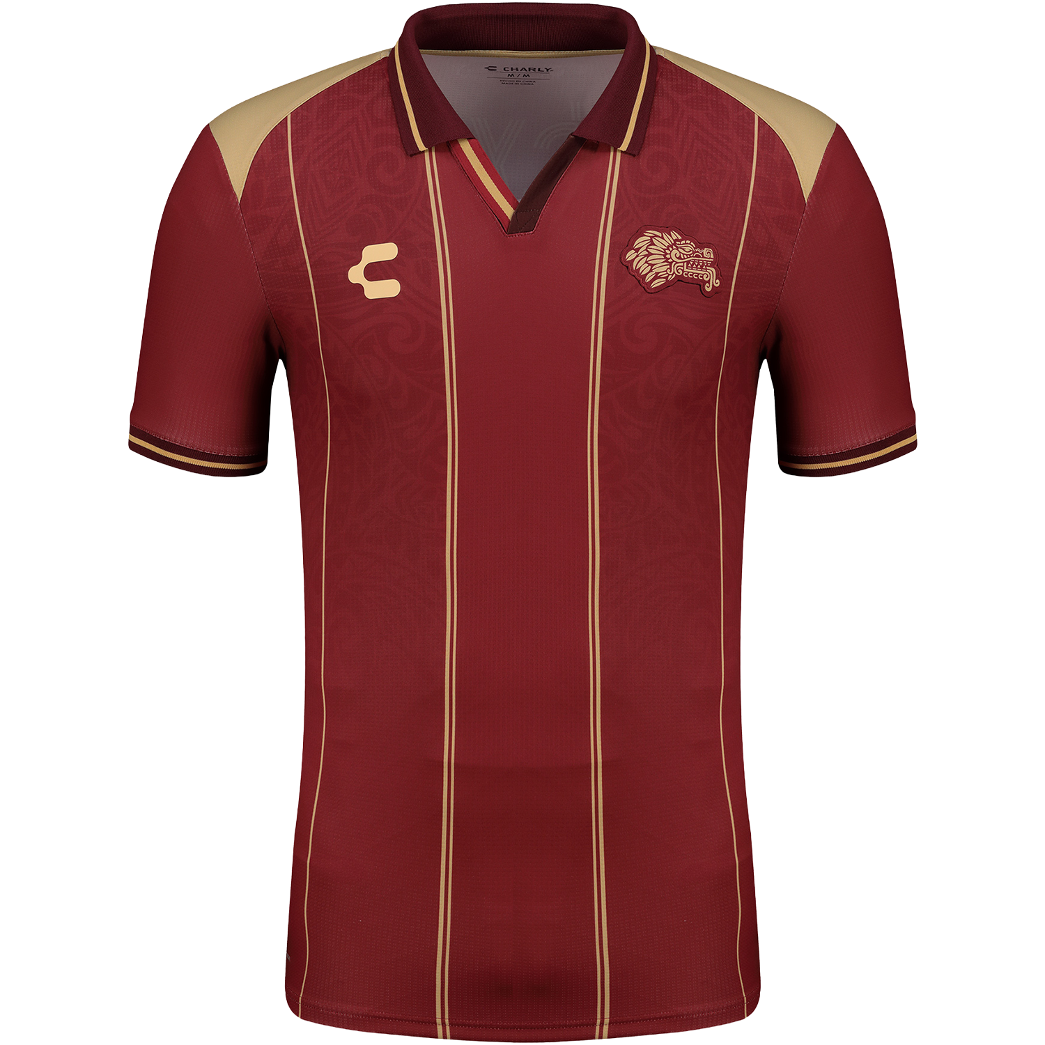 charly Men’s Mexico Heritage Jersey Maroon