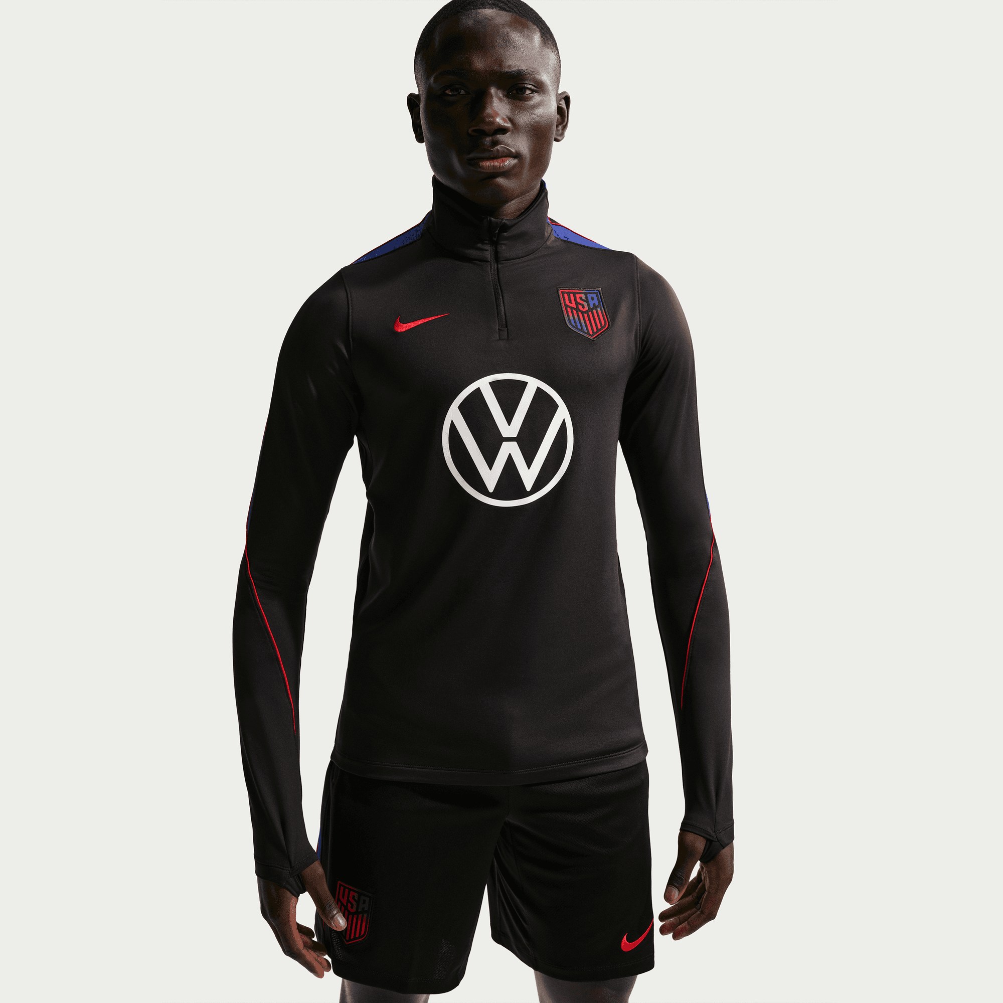 Nike Men's USA Strike Dri-FIT Long Sleeve Drill Top