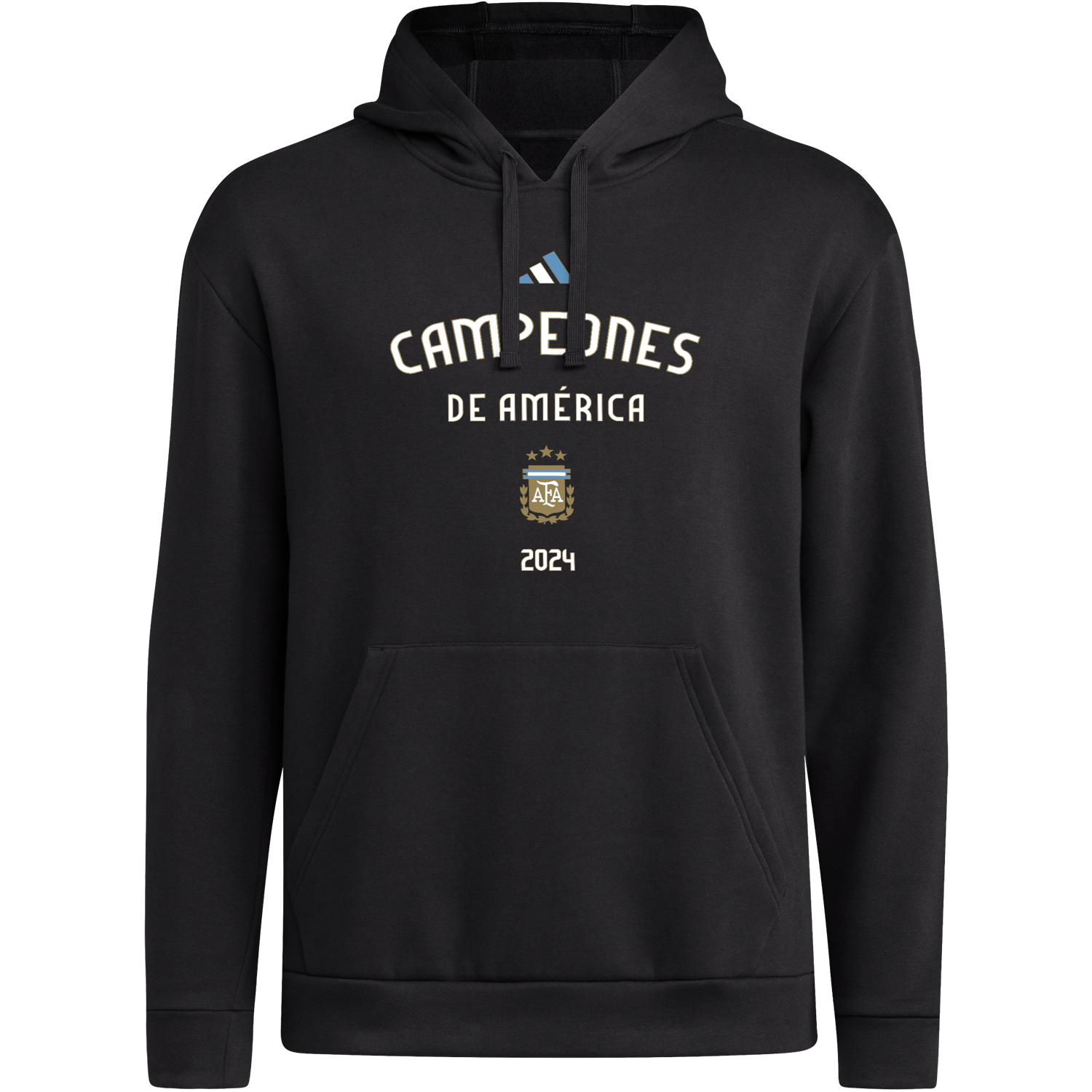 Sudadera con capucha adidas Argentina de la Copa América 2024 para hombre