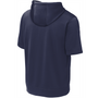 Sudadera con capucha de manga corta de polar Sport-Tek