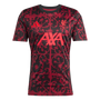 Camiseta prepartido hombre adidas Liverpool FC 2025-26