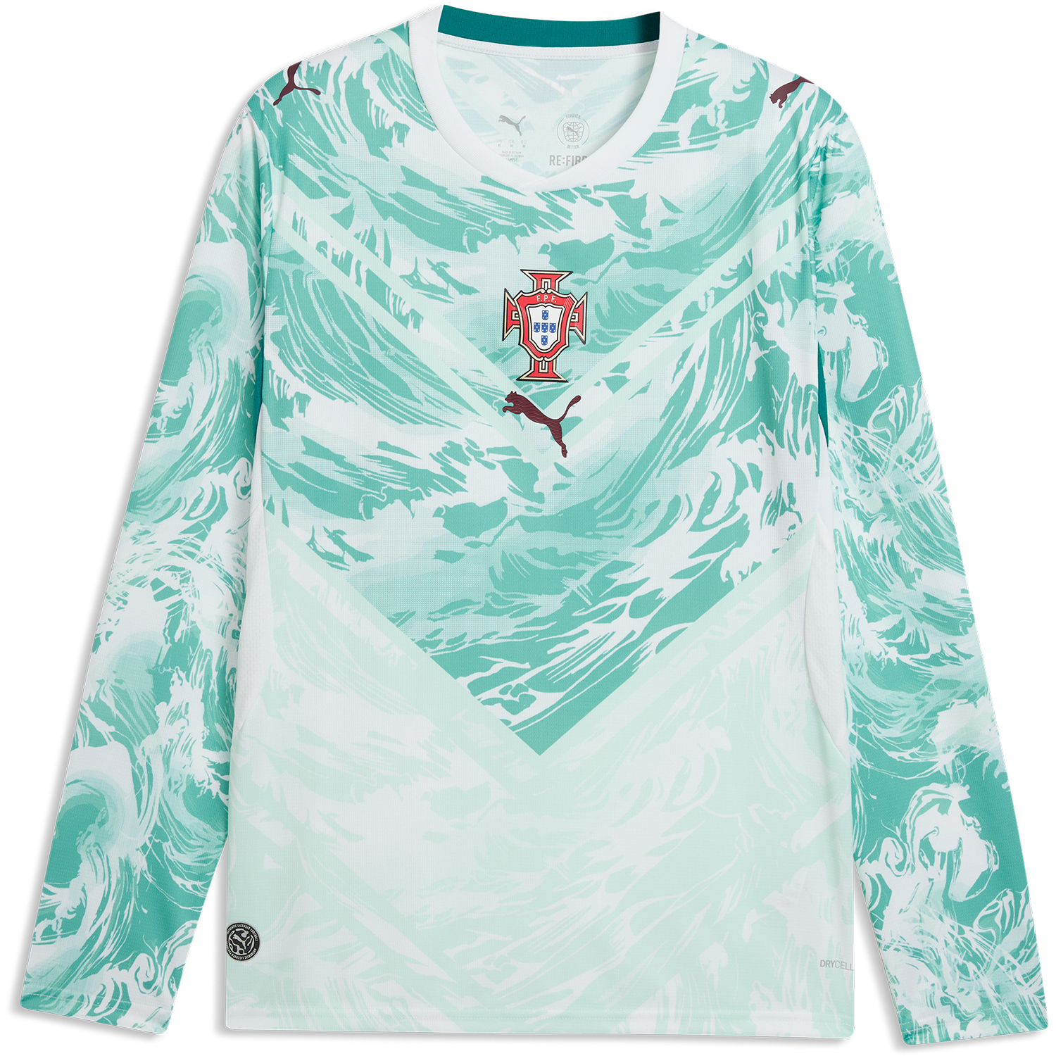 Puma Men's Portugal Away 2026 Long Sleeve Stadium Jersey