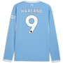 Puma Manchester City 26/27 Men’s Haaland Home Long Sleeve Stadium Jersey
