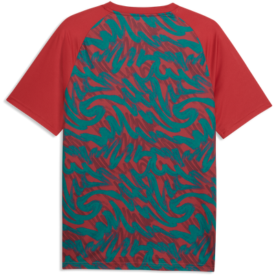 Camiseta de calentamiento roja Puma Portugal 2026 para hombre