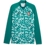 Puma Men's Portugal Green Quarter-Zip Top
