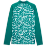 Puma Men's Portugal Green Quarter-Zip Top
