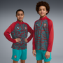 Puma Youth Portugal Red Quarter-Zip Training Top