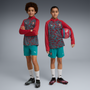 Puma Youth Portugal Red Quarter-Zip Training Top