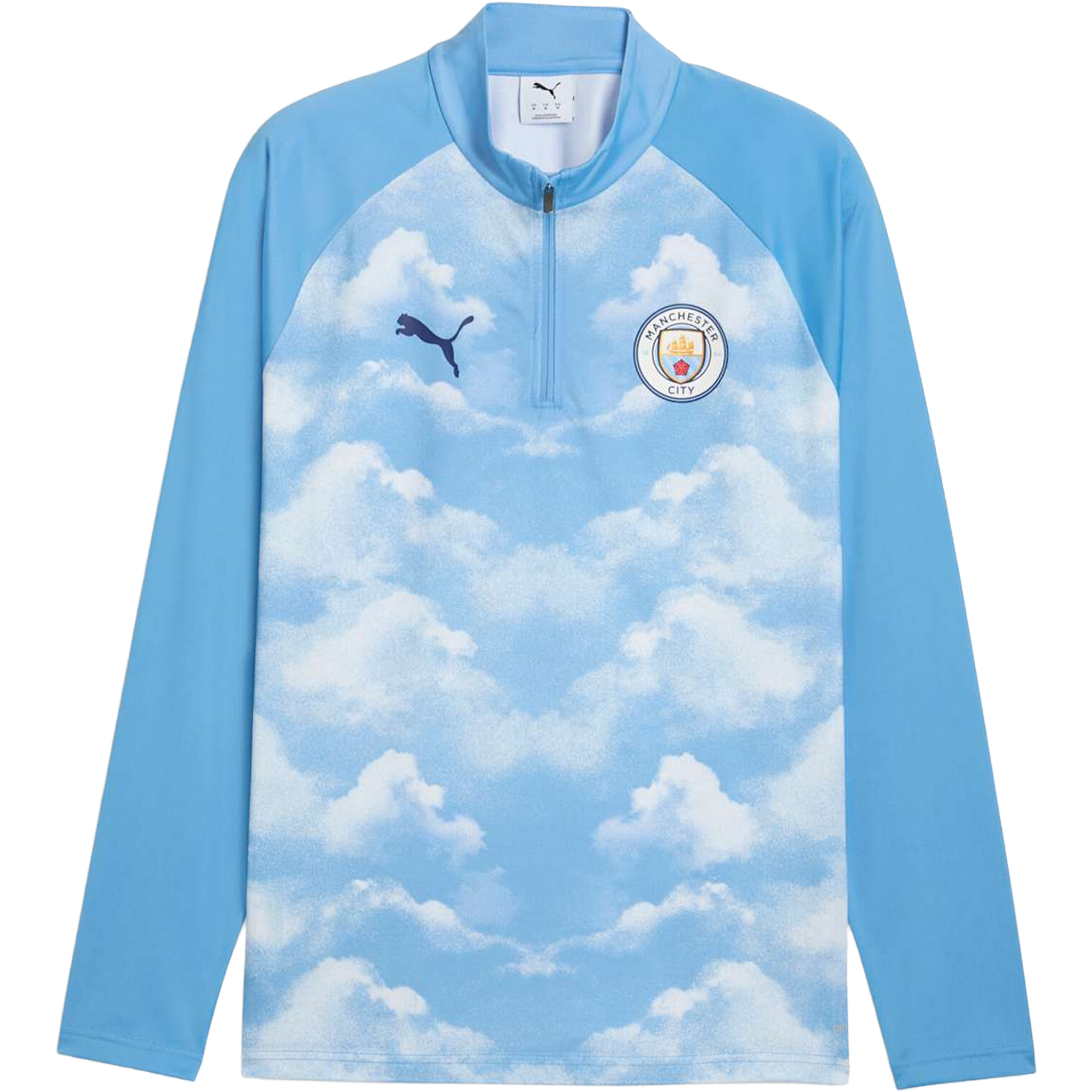 Puma Manchester City Pre-Match Quarter-Zip Top