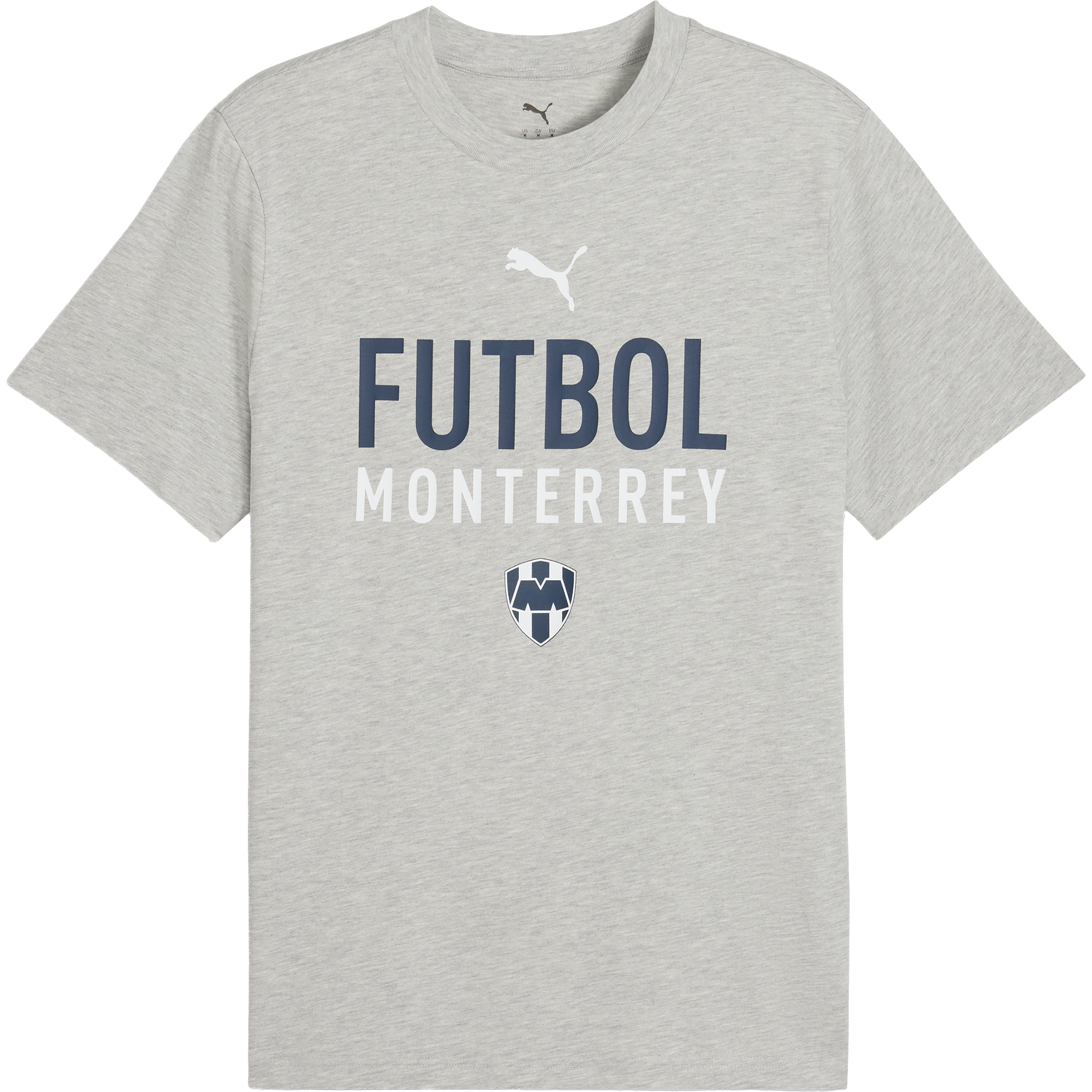 Puma Monterrey Men's ftblCulture Light Grey Tee