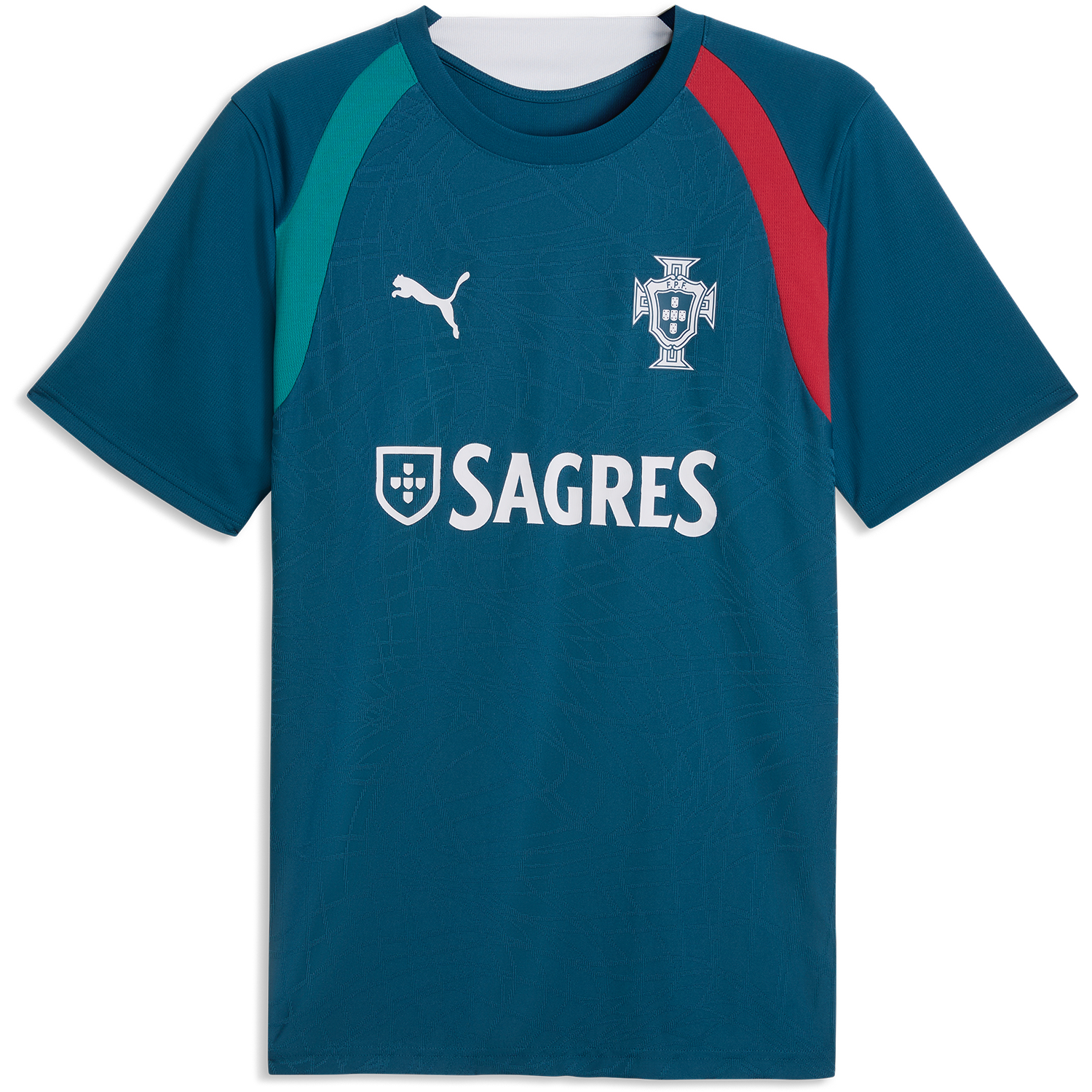 Puma Men's Portugal Training Jersey - Ocean Tropic