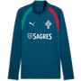 Puma Men's Portugal Training Quarter-Zip Top - Ocean Tropic