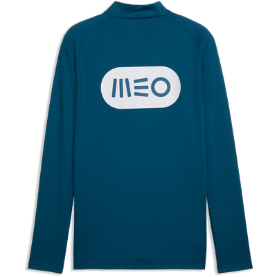 Sudadera de entrenamiento con cremallera de cuarto Puma Portugal para hombre - Ocean Tropic